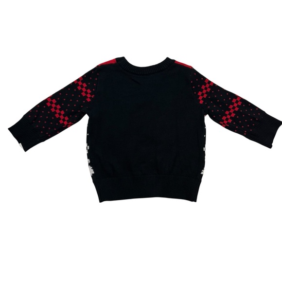 Disney Pixar Cars Lightning McQueen Christmas Knit Sweater Infant Size 12M - Picture 5 of 5